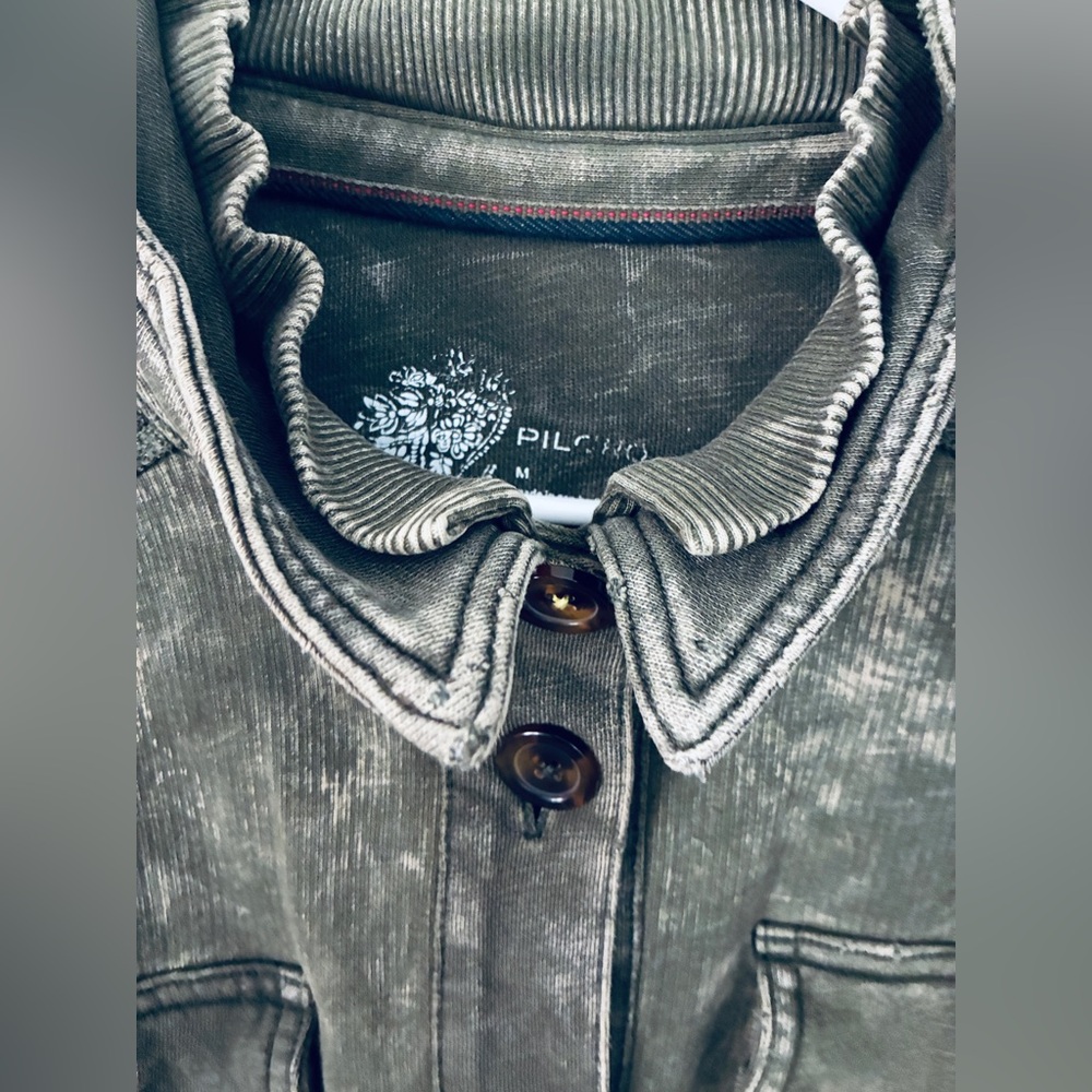 Pilcro Khaki Corduroy Jacket - Picture 2 of 5